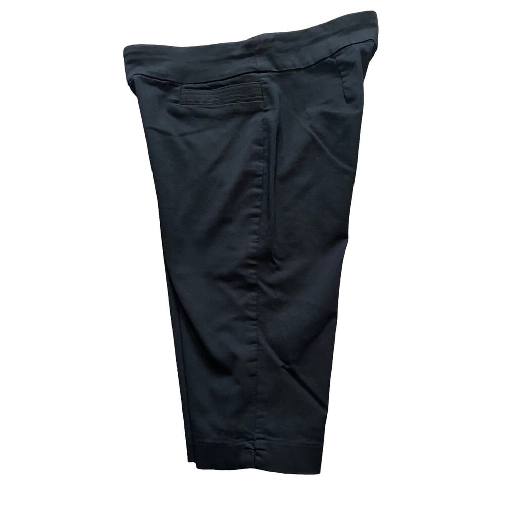 Croft & Barrow Women's Black Effortless Stretch Pull-On 16" Inseam Skimmer SZ 10 - Picture 4 of 7
